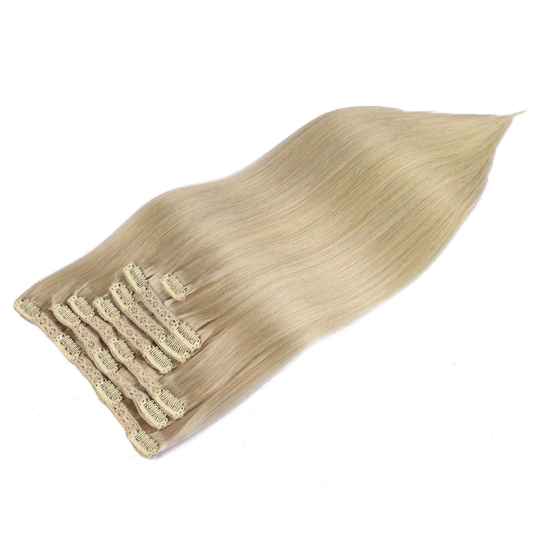 Invisible Tape In Extensions Real Hair - ナチュラルブラックストレートPUクリップ式ヘアエクステンション 100%人毛 100g/セット 7枚のシームレスで目立たないウェフト 女性用
