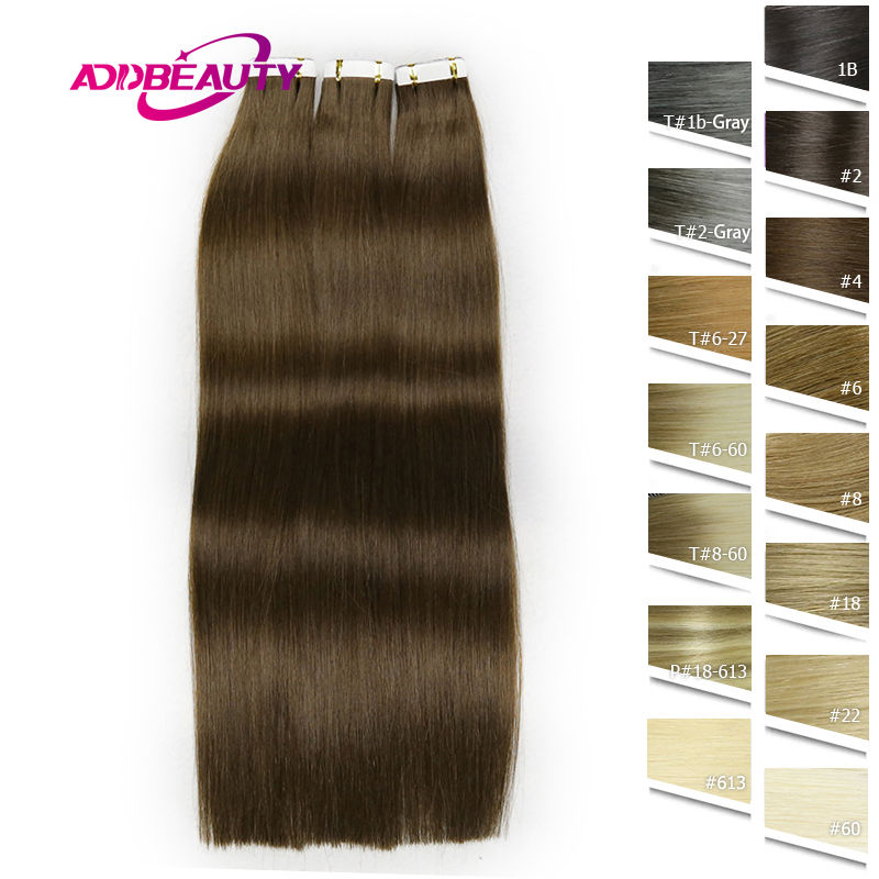 Invisible Tape In Extensions Real Hair - シームレスな人間の髪の毛の延長、100% 本物の人間の髪の毛、自然に目に見えない髪、20個、2g/pc