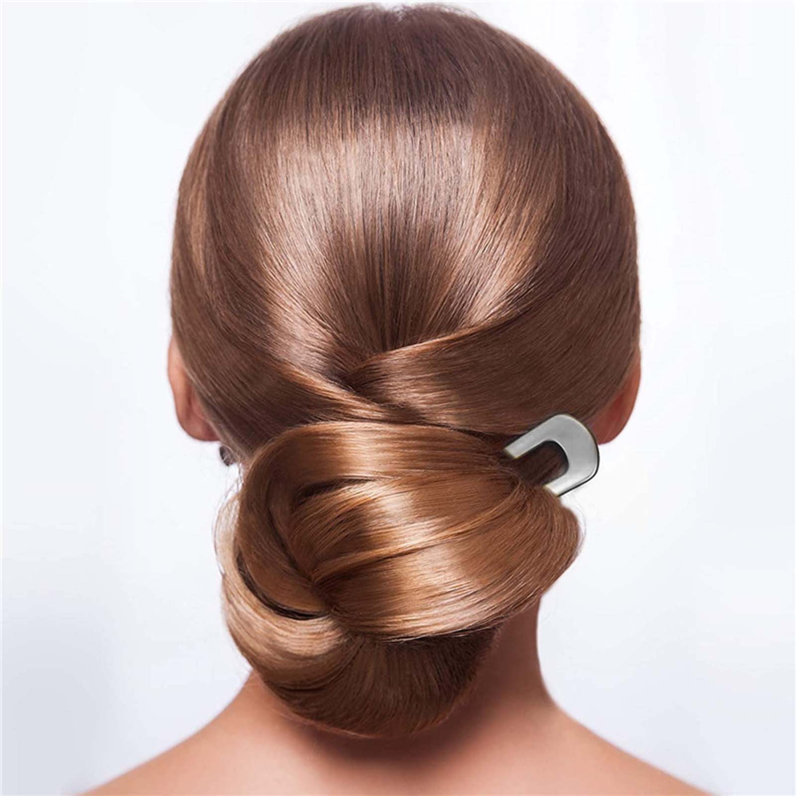 フランス製U字型ヘアピン ヴィンテージメタルヘアフォークステ - Hair Bundles のレビューと価格