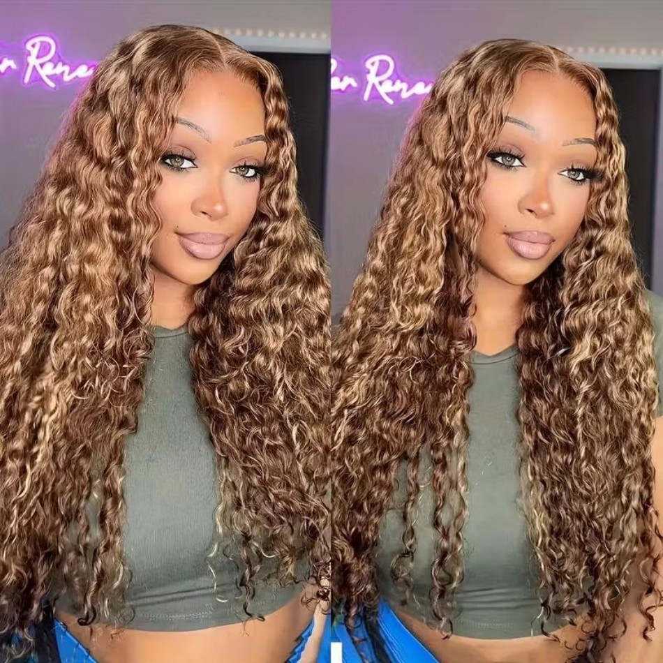 427 ハイライト オンブレ ウィッグ 人毛 13x6 HD - Lace Front Wigs のレビューと価格