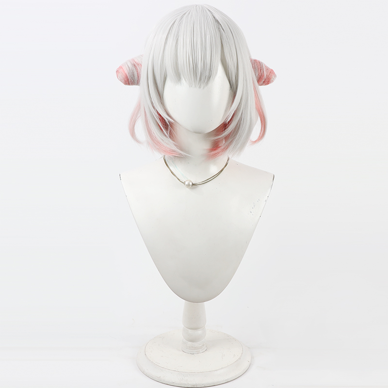 Suou Patra コスプレウィッグ Vtuber グレー - Synthetic Wigs のレビューと価格