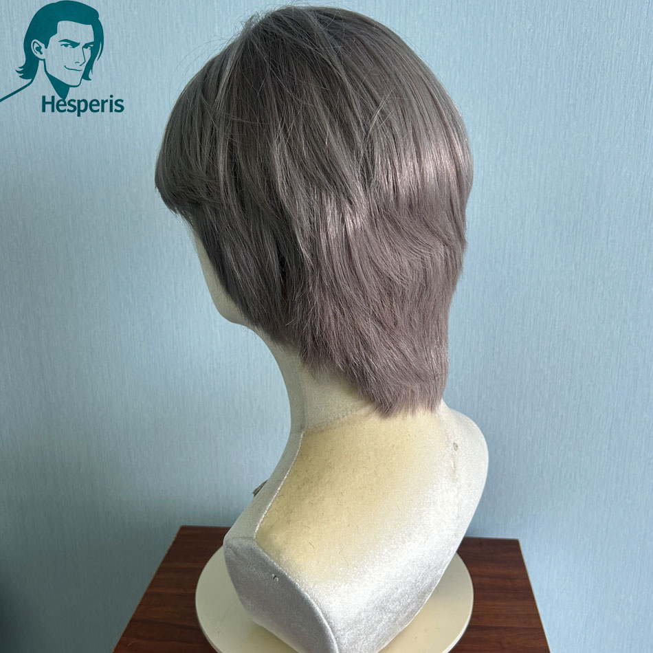 ヘスペリス ブラジリアン レミー グレーカラー メンズ ショ - Pre Parted 13X4 Lace Front Bob Wig のレビューと価格