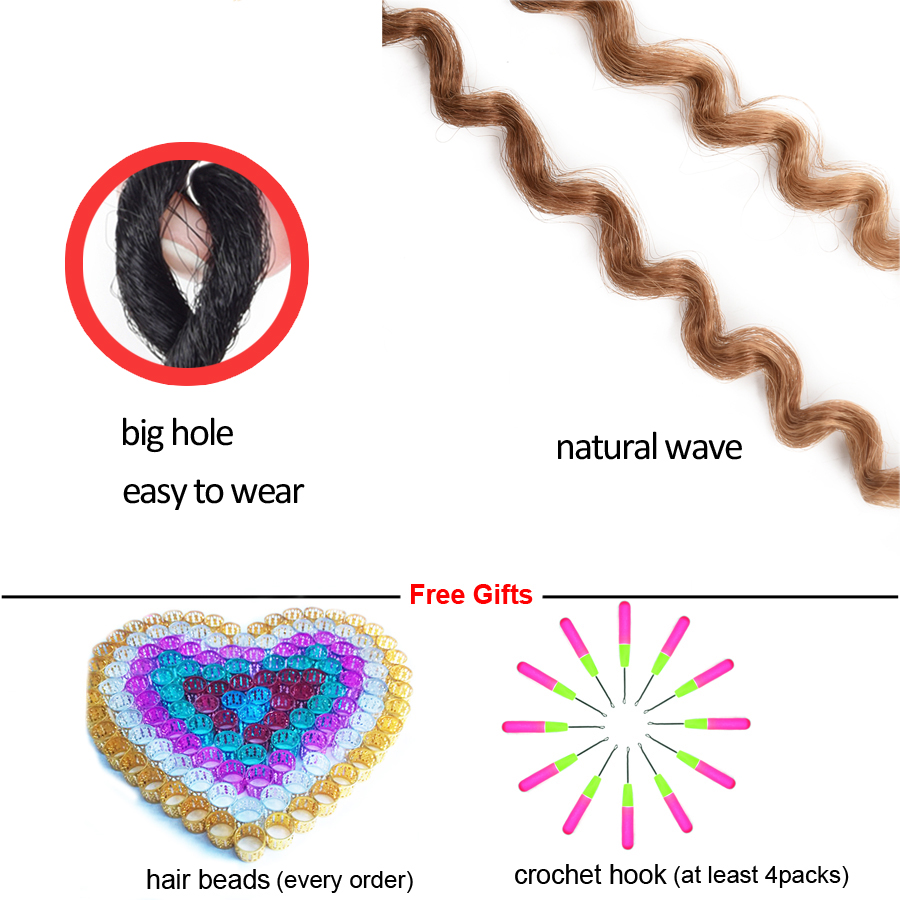 Tomo情熱の女性のためのかぎ針編みのヘアエクステンション, - Water Wave Bulk Human Hair For Braiding のレビューと価格