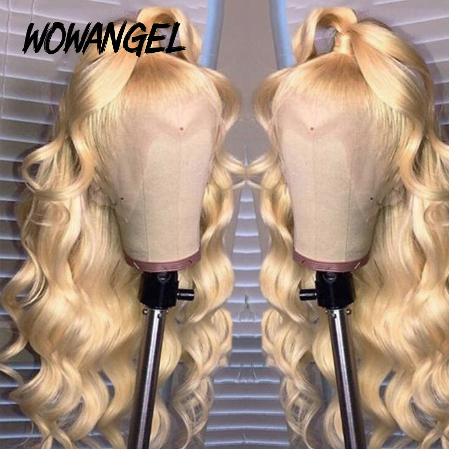 天使の巣-レースのかつら,本物のhd,波状の人間の髪の毛25 - 613 Blonde Body Wave Lace Front Wig のレビューと価格