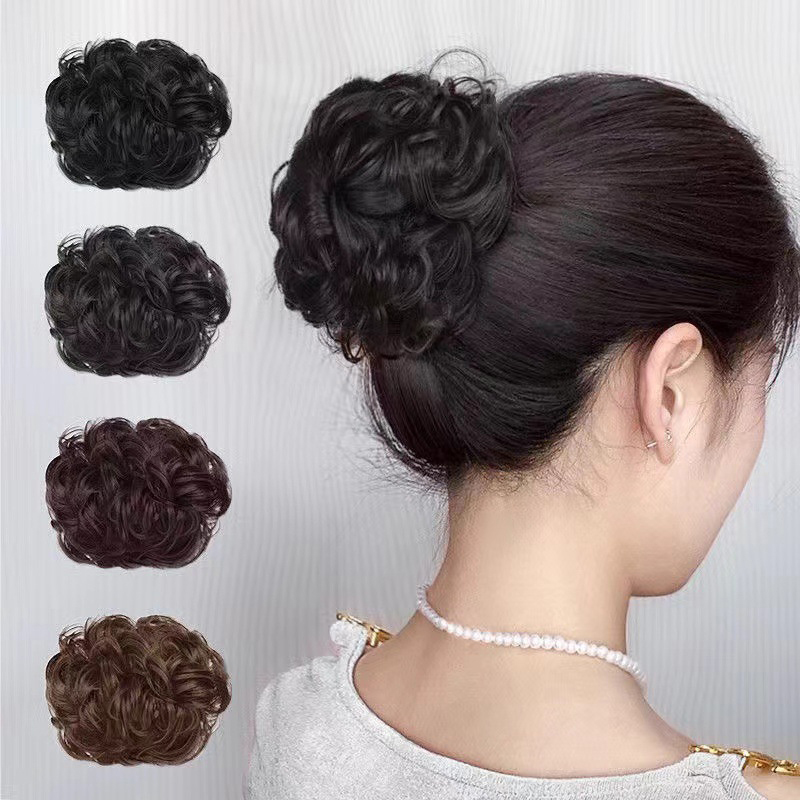 /Vly/シニヨン メッシーバン クロウクリップ ヘアピース - Claw Clip Messy Bun Hair Piece のレビューと価格