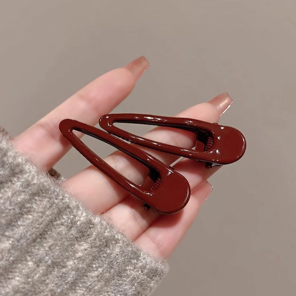 ヘアクリップ2個、BBクリップ、滑り止めと耐久性のある長方形 - Hair Clips のレビューと価格