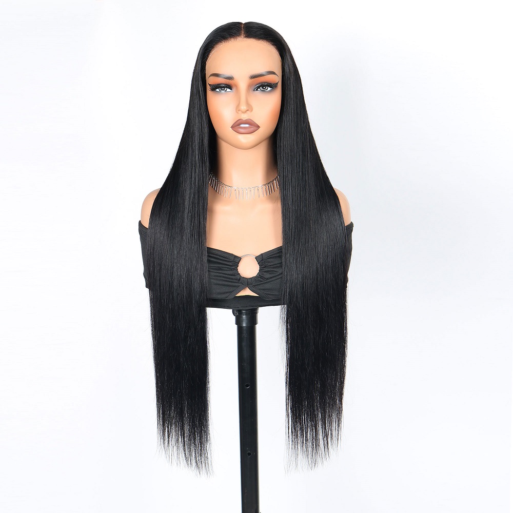 7x5ストレートレースウィッグ 32インチ 200%密度 ウ - Glueless Wear And Go Human Hair Wig のレビューと価格