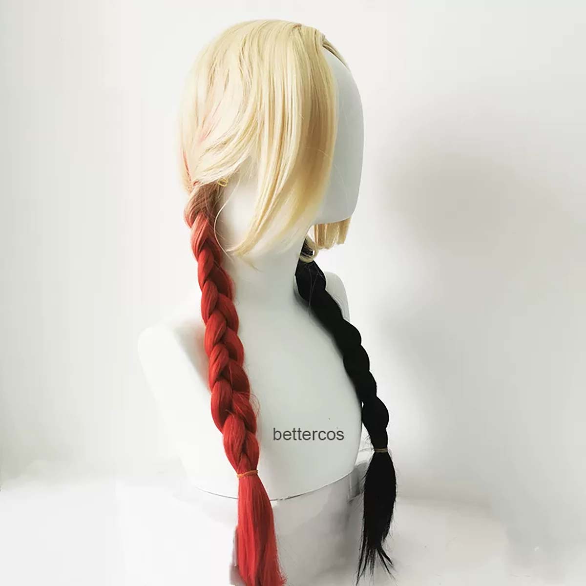 女性用クインコスプレウィッグ ハーレー2 ポニーテールスタイ - Synthetic Braided Wigs For Black Women のレビューと価格