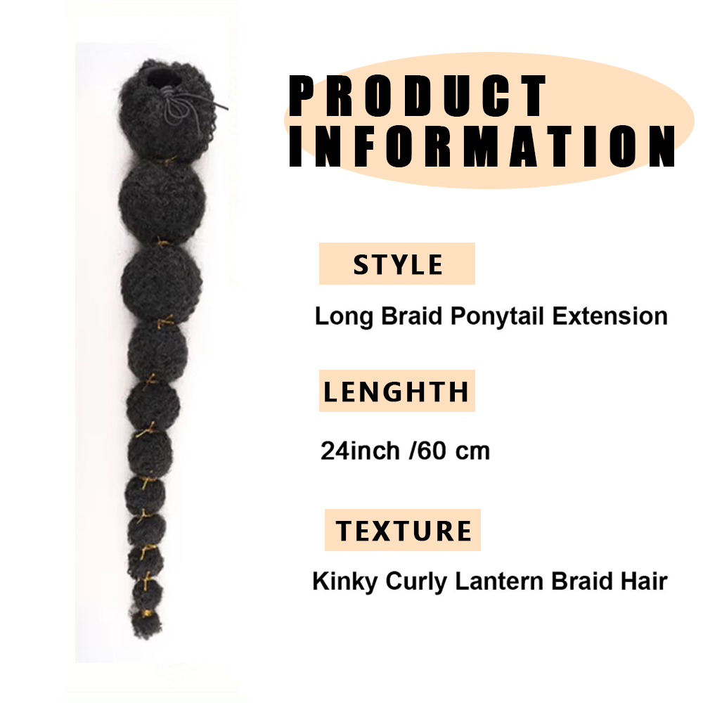 黒人女性向け、18インチ/24インチの長さの、カーリーなアフ - Drawstring Afro Curly Puff Ponytail のレビューと価格