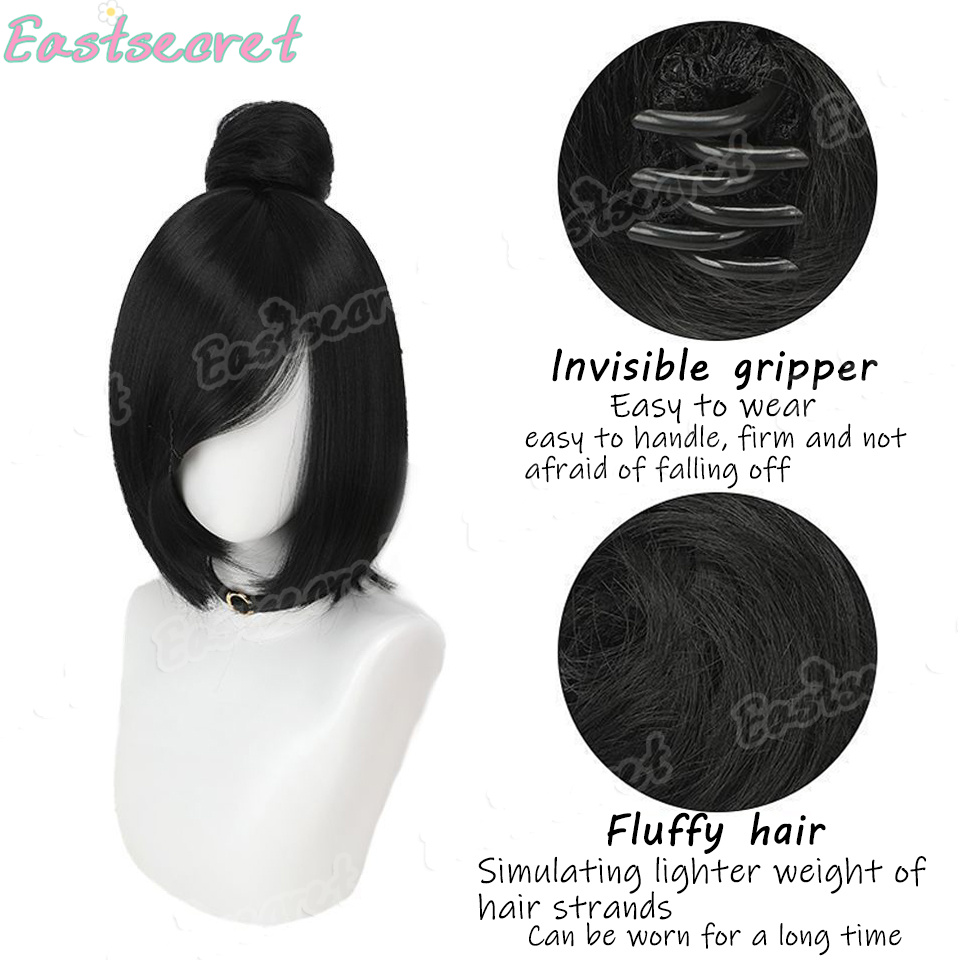 EAST レディースヘアバンズ 合成カーリーシニヨン オンブ - Claw Clip Messy Bun Hair Piece のレビューと価格