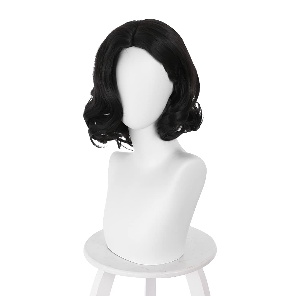 悪アルチーナレディディミトレスクコスプレウィッグ黒ショートボ - Synthetic Braided Wigs For Black Women のレビューと価格