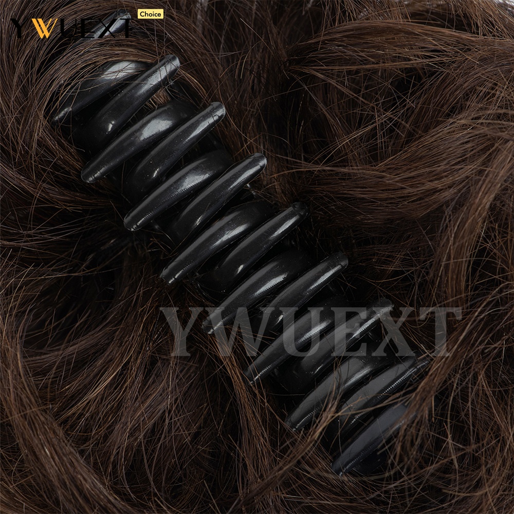 40g/パック クロークリップ式ヘアバンズ メッシーカールヘ - Claw Clip Messy Bun Hair Piece のレビューと価格
