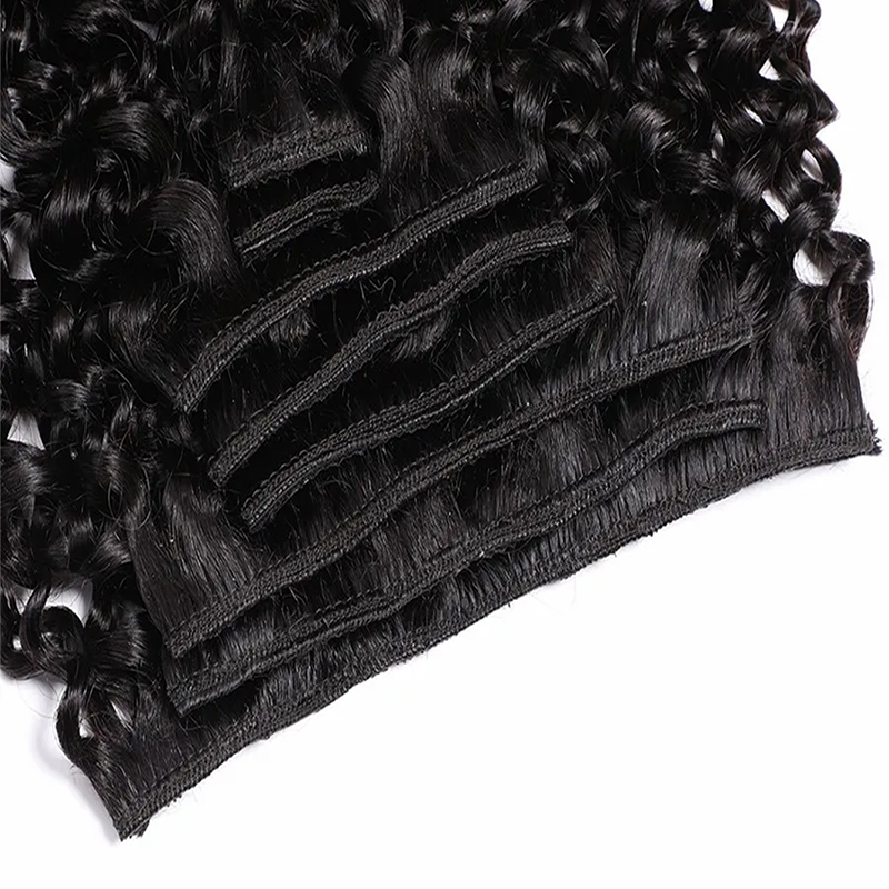 アフロ-ブラジルのレミーナチュラルヘアエクステンション,10 - Seamless Clip In Hair Extensions Human Hair のレビューと価格