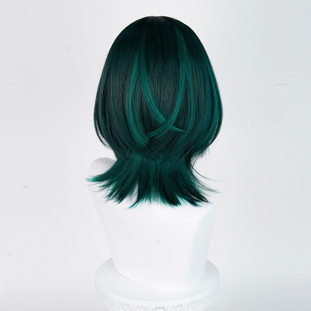 アニメネフェルコスプレウィッググリーンハイライトウィッグ女性 - Synthetic Wigs のレビューと価格