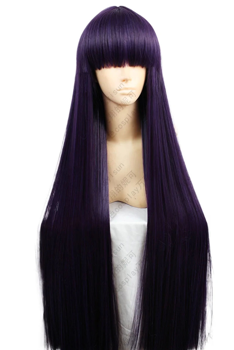 セーラーマー-長いストレート人工毛コスプレウィッグ、耐熱性、 - Synthetic Braided Wigs For Black Women のレビューと価格