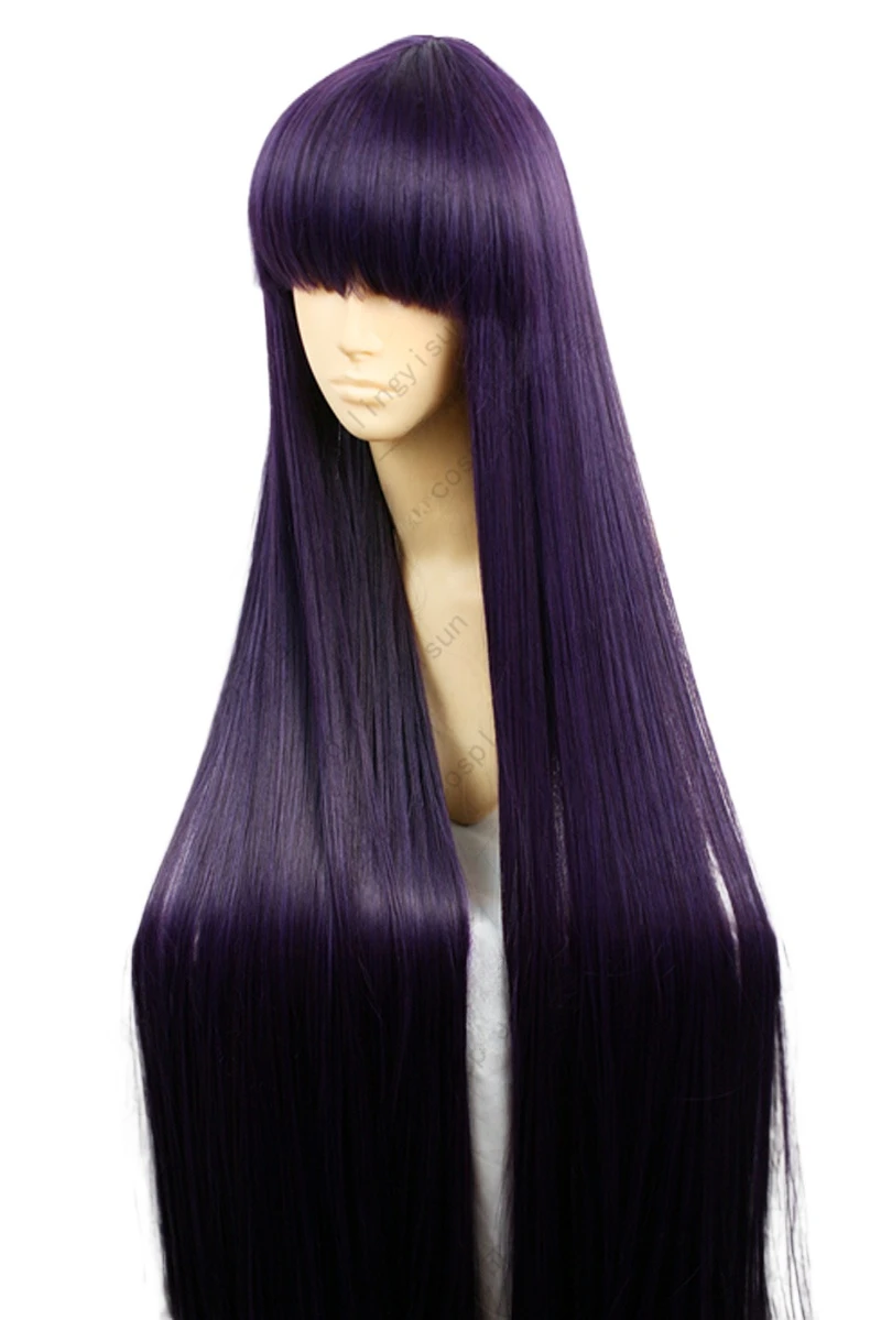セーラーマー-長いストレート人工毛コスプレウィッグ、耐熱性、 - Synthetic Braided Wigs For Black Women のレビューと価格