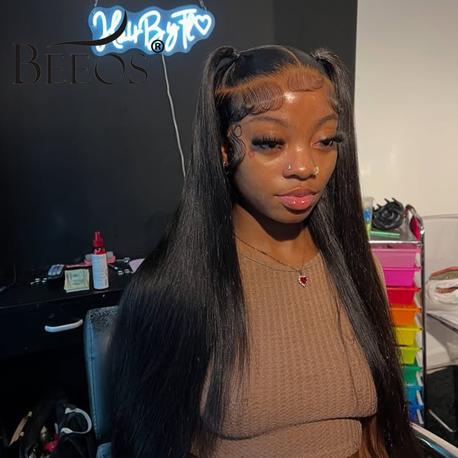 250% 13x4 HD 透明レースフロント人毛ウィッグ シ - Hd Lace Frontal Wig Human Hair Pre Plucked のレビューと価格