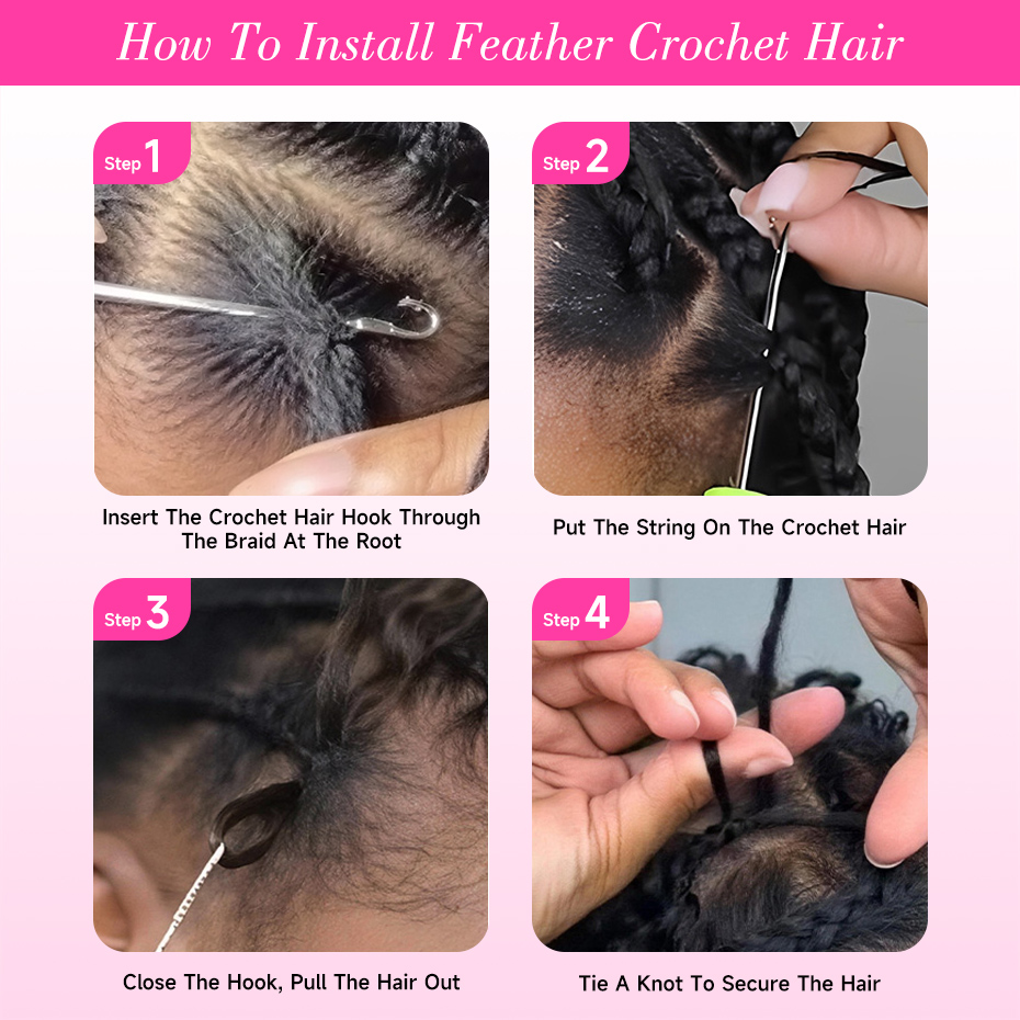 ナチュラルな深波ウェーブのフェザーヘア、100％人毛使用、目 - Hair Bundles のレビューと価格