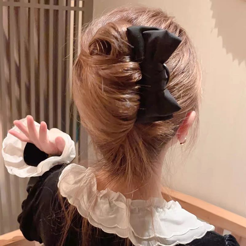 シックな韓国スタイルの弓 U 字型ヘアクリップセットエレガン - Hair Bundles のレビューと価格