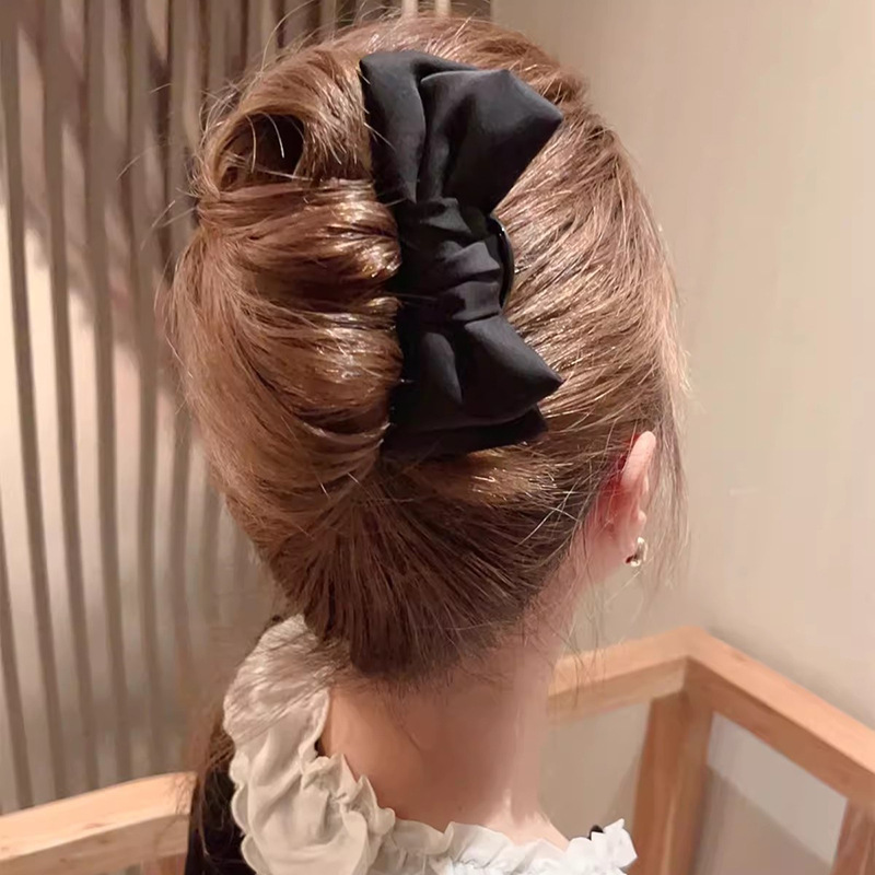 シックな韓国スタイルの弓 U 字型ヘアクリップセットエレガン - Hair Bundles のレビューと価格