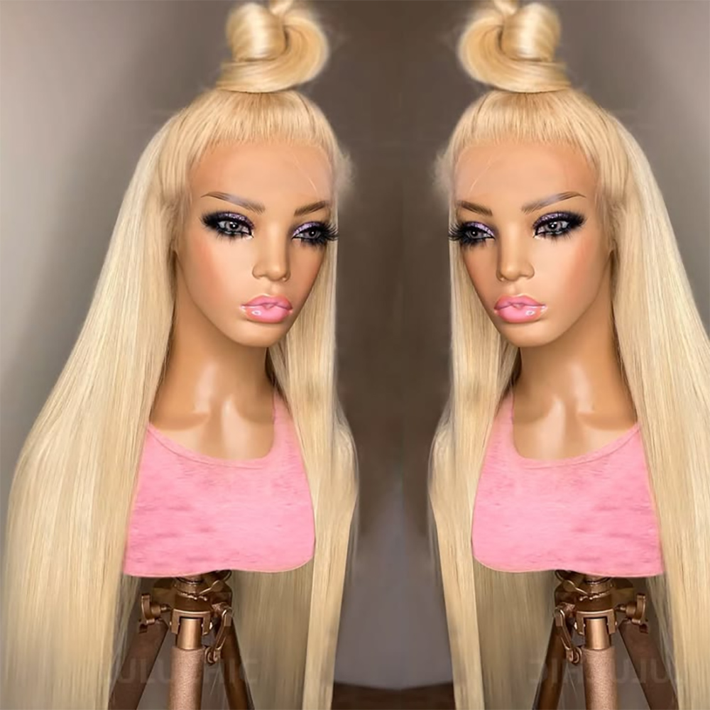 30～40インチ 613ハニーブロンドウィッグ 人毛 ブラジ - 613 Blonde Body Wave Lace Front Wig のレビューと価格