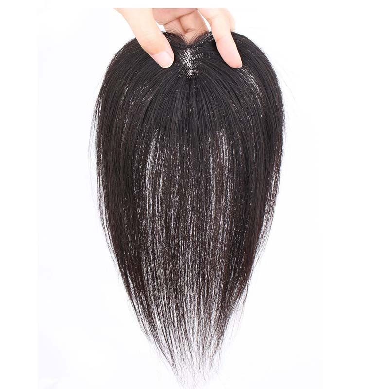 通気性のあるトップヘアリペア人毛ヘアピース、自然なヘアピース - Seamless Clip In Hair Extensions Human Hair のレビューと価格
