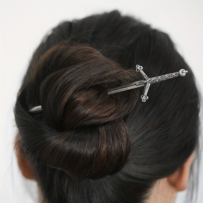 レトロバイキングヘアスティック男性と女性のゴシックパンク北欧 - Hair Bundles のレビューと価格